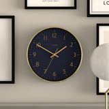 Jones Clocks gold wall clock 30cm, UK version