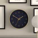 Jones Clocks gold wall clock 30cm, UK version
