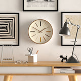 Jones wall clock Kiwi Brown 30cm, UK version