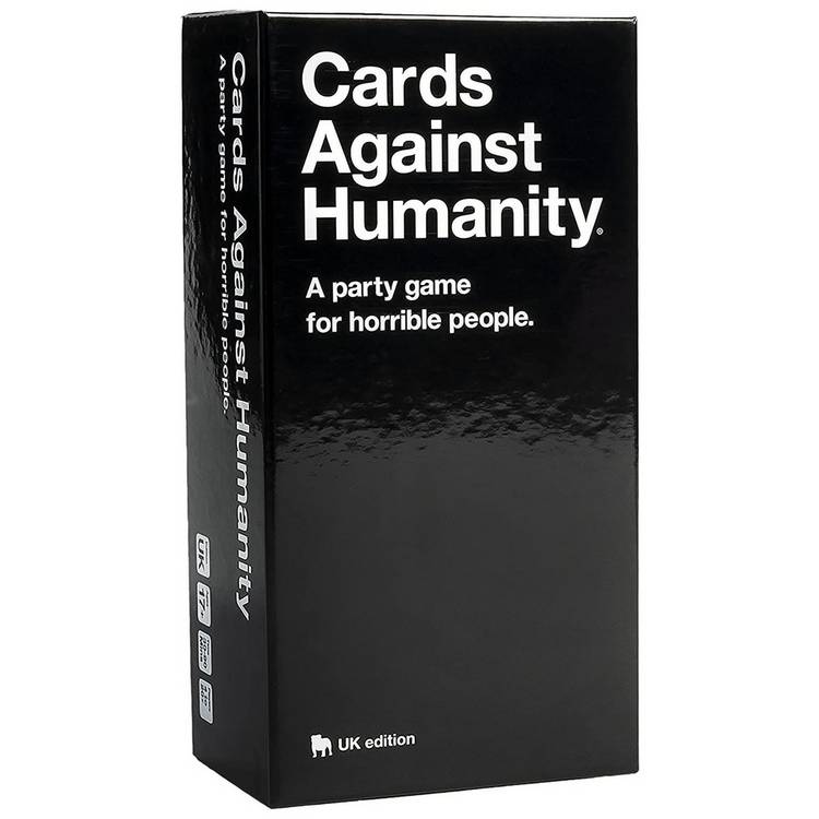 Cards Against Humanity party game UK edition, imported from the UK