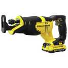 Stanley Fatmax V20 18V reciprocating saw with 2Ah battery (British brand)