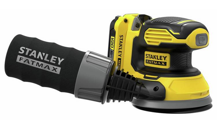 Stanley Fatmax V20 18V random orbit sander (British brand)
