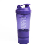 Superdrug Phoenix Fitness Compartment Shaker Bottle Purple- Buy online at McGrocer