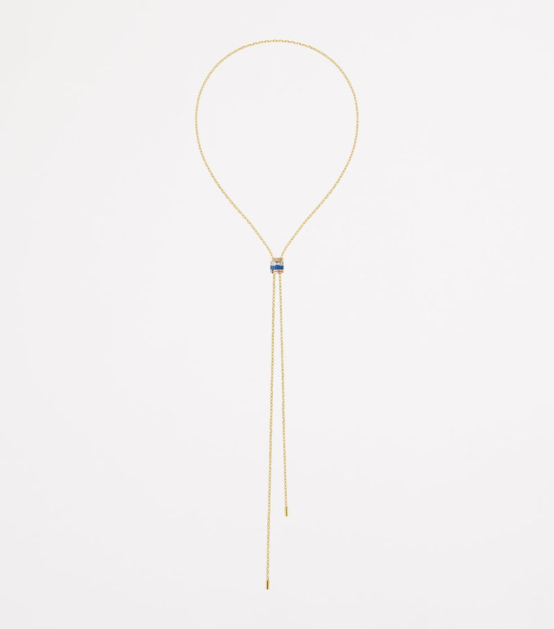 Boucheron Quatre Blue Edition necklace with diamonds (British brand)