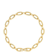 Harrods Boucheron Yellow Gold and Diamond Serpent Bohème Vintage Necklace, 40cm- Buy online at McGrocer