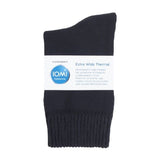 IOMI unisex extra wide thermal socks 93% cotton, UK version