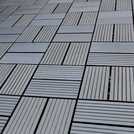 WORKPRO dark grey decking tiles 30 x 30 cm (British brand)