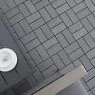 WORKPRO dark grey decking tiles 30 x 30 cm (British brand)