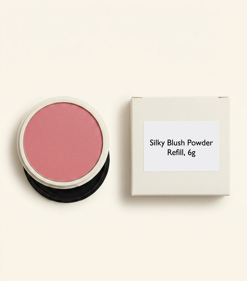 Hermès Rose Hermès Silky Blush refill powder, imported from the UK