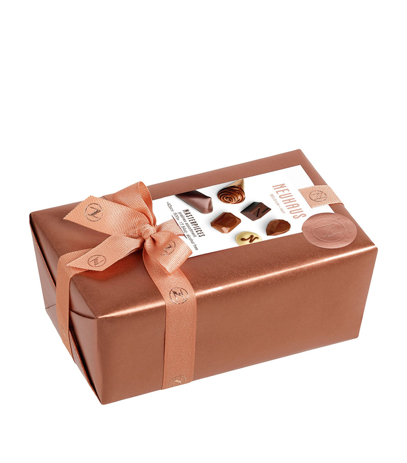 Neuhaus Timeless Masterpieces Ballotin chocolate gift box 500g, imported from the UK