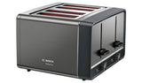 Bosch Designline Egro 4 Slice Toaster anthracite (British brand)
