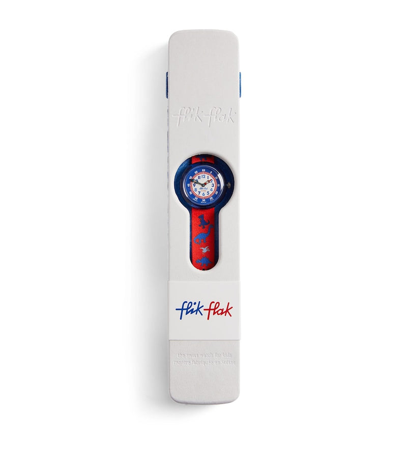 Flik Flak Dinosauritos quartz watch 31.85mm - British product