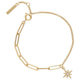 Olivia Burton gold plated star bracelet, imported from the UK