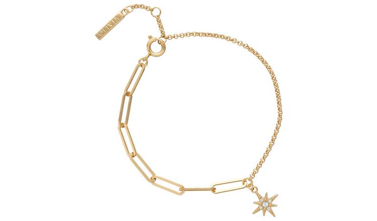 Olivia Burton gold plated star bracelet, imported from the UK