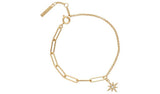 Olivia Burton gold plated star bracelet, imported from the UK