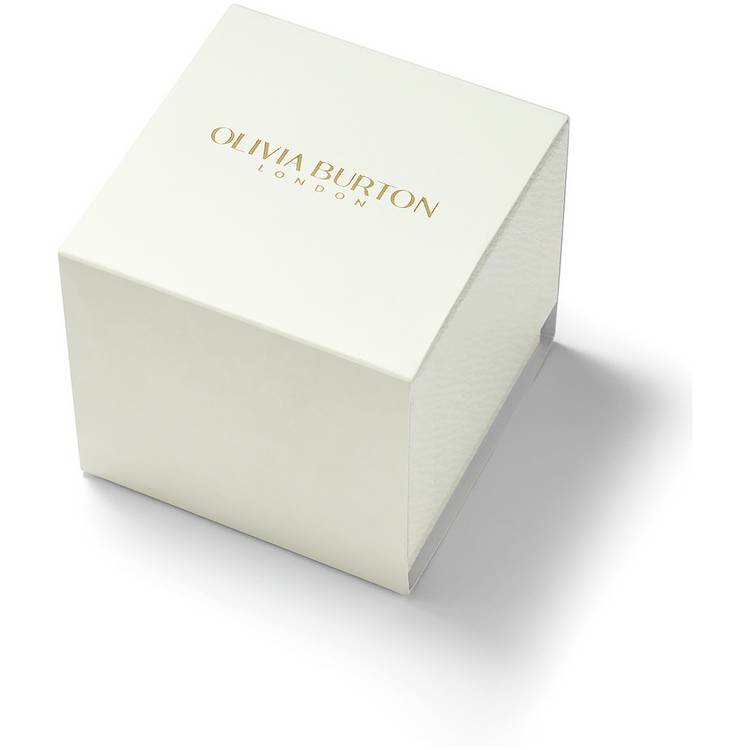 Olivia Burton watch mother-of-pearl dial 30mm silver bracelet, UK version