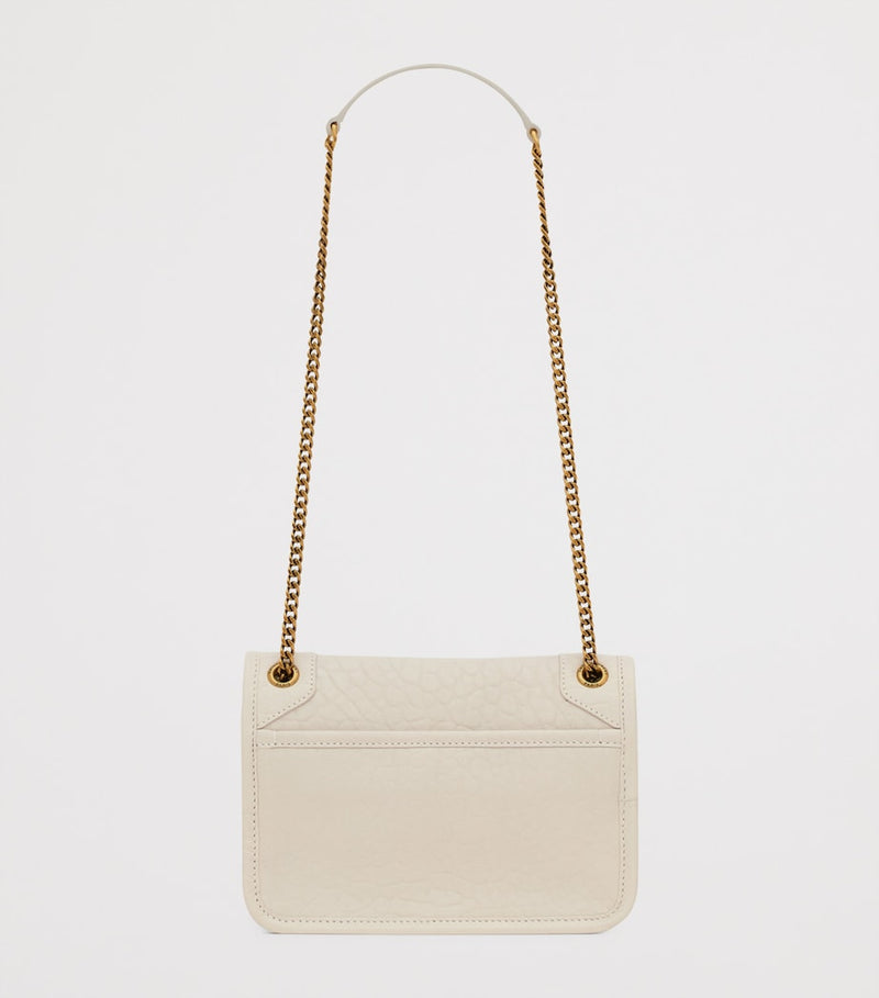 Saint Laurent Mini Niki shoulder bag in leather, imported from the UK