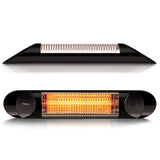 Veito Blade Mini carbon infrared heater black 1200W, UK version