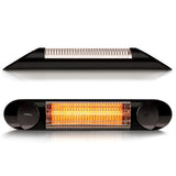 Veito Blade Mini carbon infrared heater black 1200W, UK version