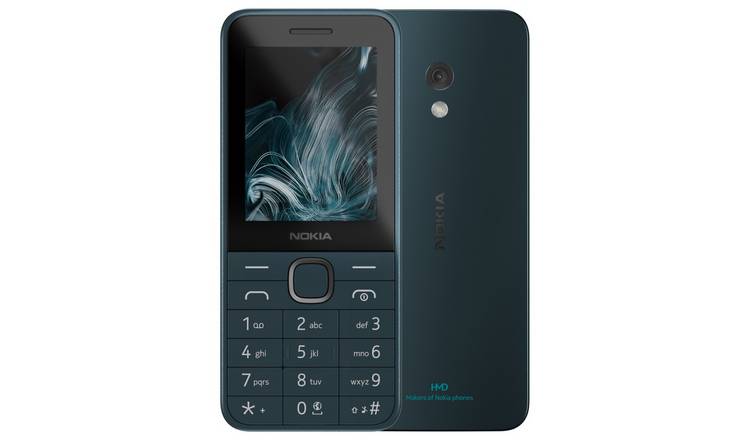 Nokia 225 4G mobile phone dark blue, UK version