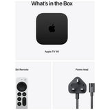 Apple TV 4K 128GB with Siri remote - British product