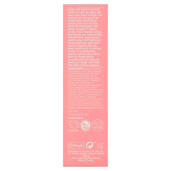 Superdrug skin restore oil for scars 60ml (British brand)