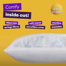 Slumberdown Continental Square Medium pillow 65x65cm (British brand)