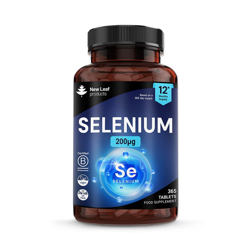 New Leaf Products selenium tablets 365 tablets - British product