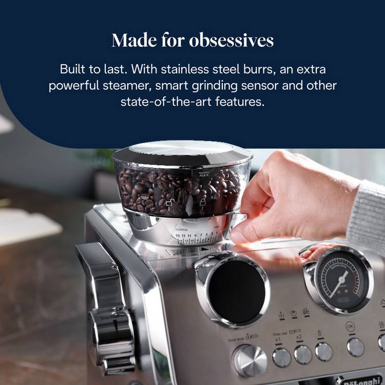 De'Longhi La Specialista Maestro bean to cup coffee machine EC9865 (British brand)