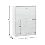 Argos Home white shoe storage cabinet - British product