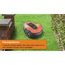 Flymo EasiLife GO 500 16cm cordless robotic lawnmower - British product