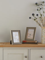 Next Natural and Black Two Tone Contemporary Photo Frame Set of 2- Buy online at McGrocer