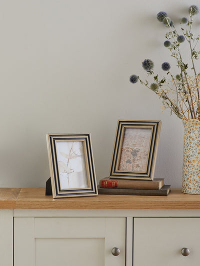 Next Natural and Black Two Tone Contemporary Photo Frame Set of 2- Buy online at McGrocer