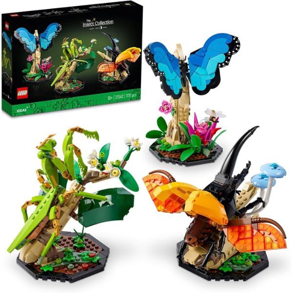LEGO Insect Collection building set 21342 (British brand)