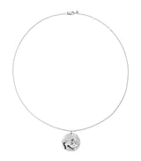 Harrods Monica Vinader Sterling Silver Leo Zodiac Pendant Necklace 46cm- Buy online at McGrocer