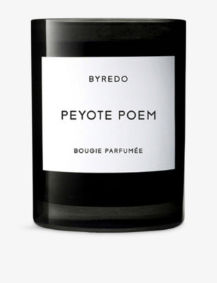 Byredo Peyote Poem candle 240g, imported from the UK