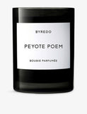 Byredo Peyote Poem candle 240g, imported from the UK