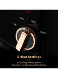 Tower Black Rose Gold slow cooker 3.5L (British brand)