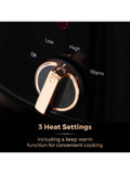Tower Black Rose Gold slow cooker 3.5L (British brand)