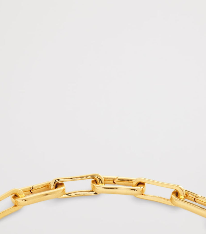Monica Vinader gold vermeil Alta charm bracelet, UK version