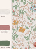 Laura Ashley wallpaper Antique Pink Shropshire Posy 10m (British brand)