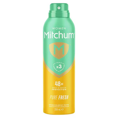 Superdrug Mitchum Pure Fresh Anti-Perspirant Deodorant Spray 200ml- Buy online at McGrocer