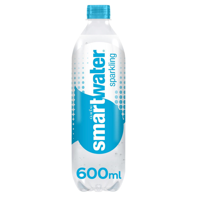 Glacéau Smartwater Sparkling Water 24 x 600ml bottles, UK version