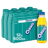 McGrocer Direct Oasis Citrus Punch Fruit Drink 12 x 500ml- Buy online at McGrocer