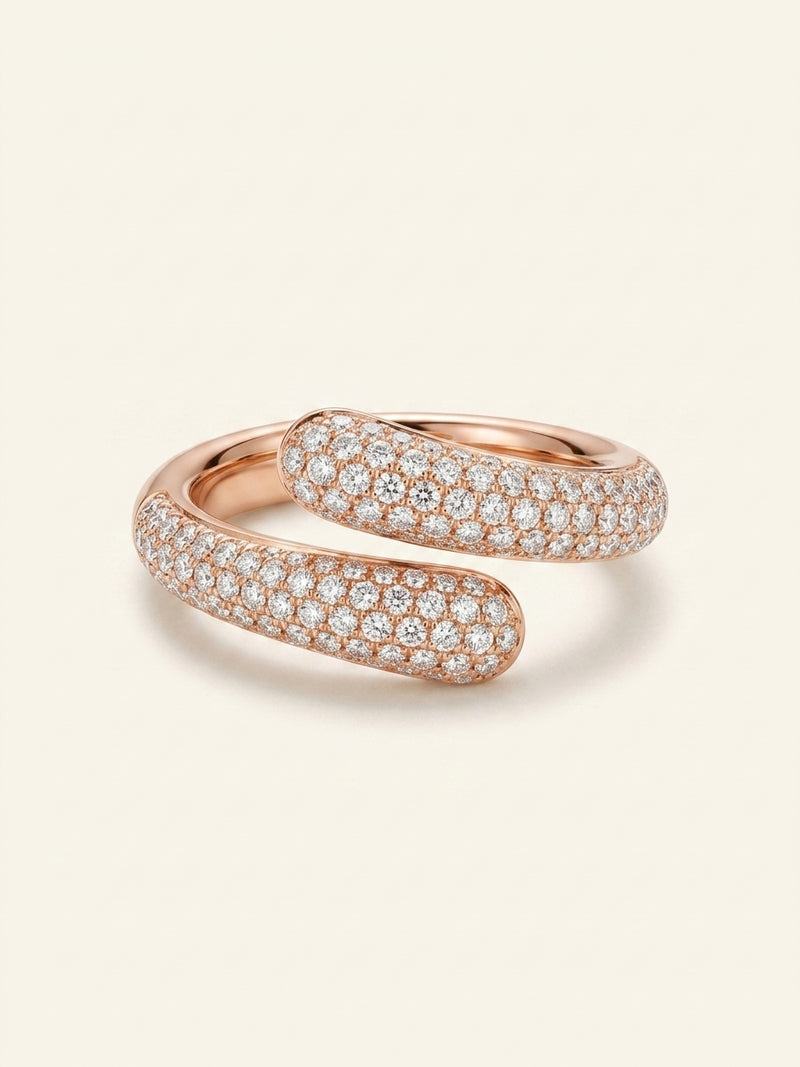 Cartier Juste Un Clou diamond-paved ring, UK version
