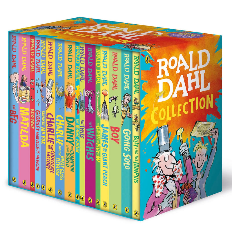 Roald Dahl 16-book collection box set - British product