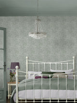 Next Laura Ashley Mineral Green Corrina Leaf A4 Wallpaper Sample- Buy online at McGrocer