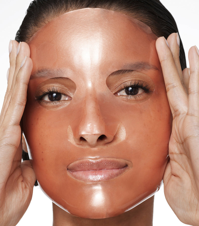 111Skin Rose Gold Brightening sheet mask 10 x 30ml, imported from the UK