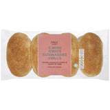 M&S Mini White Submarine Rolls