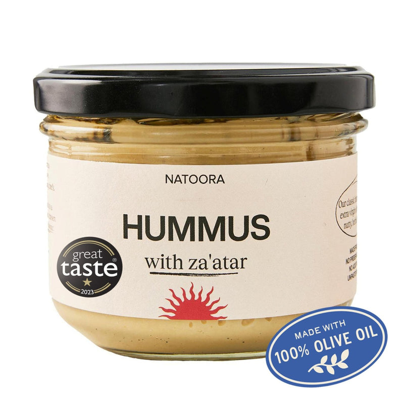 Natoora Hummus with Za'atar 195g